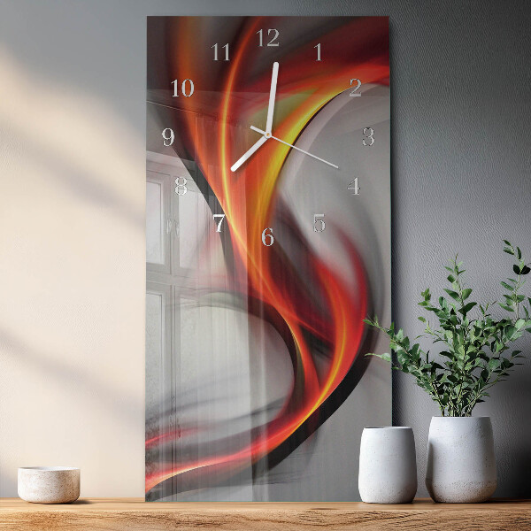 Vertical wall clock Abstraction
