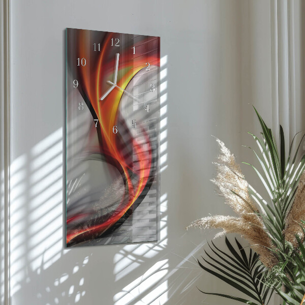 Vertical wall clock Abstraction