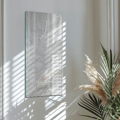 Vertical wall clock Sheet of Paper