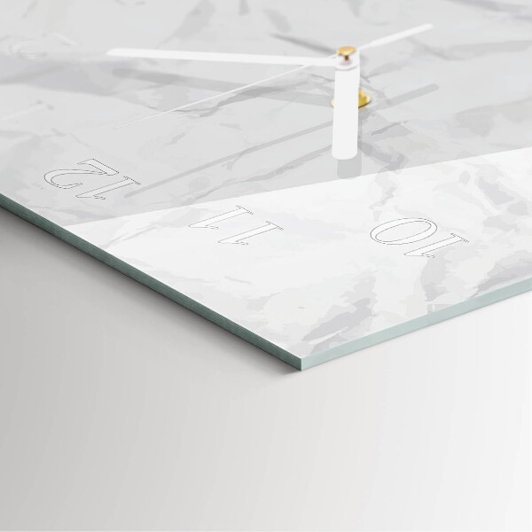 Vertical wall clock Sheet of Paper
