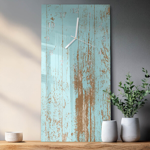 Vertical wall clock Wood