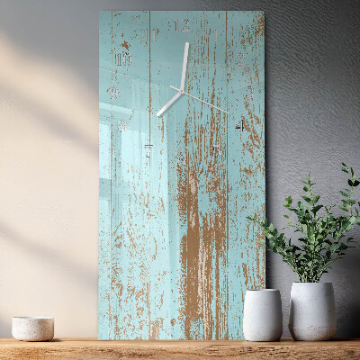 Vertical wall clock Wood
