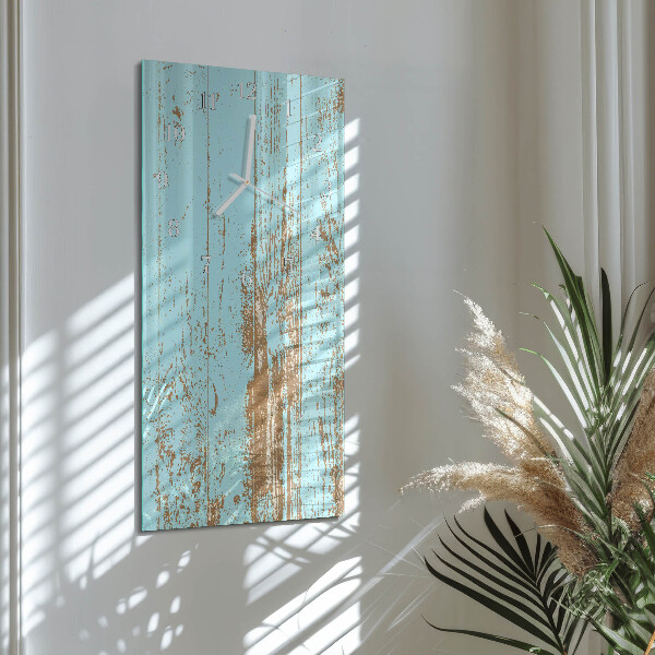 Vertical wall clock Wood