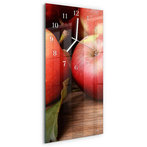 Vertical wall clock Apple