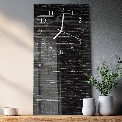 Vertical wall clock Stones