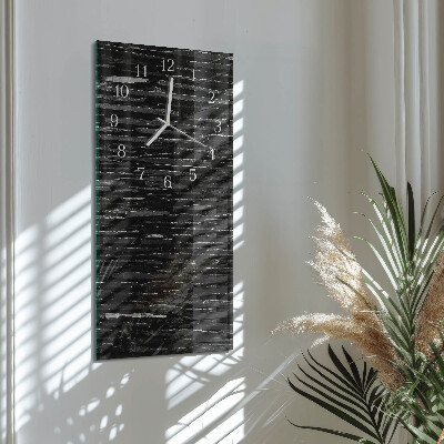 Vertical wall clock Stones