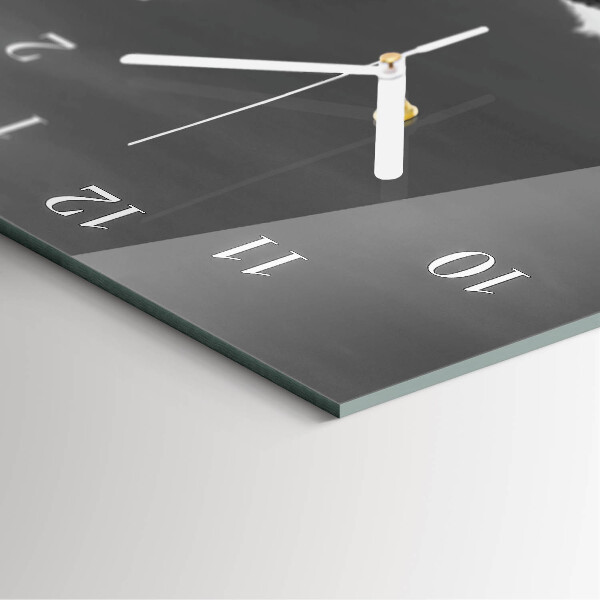 Vertical wall clock Mountain