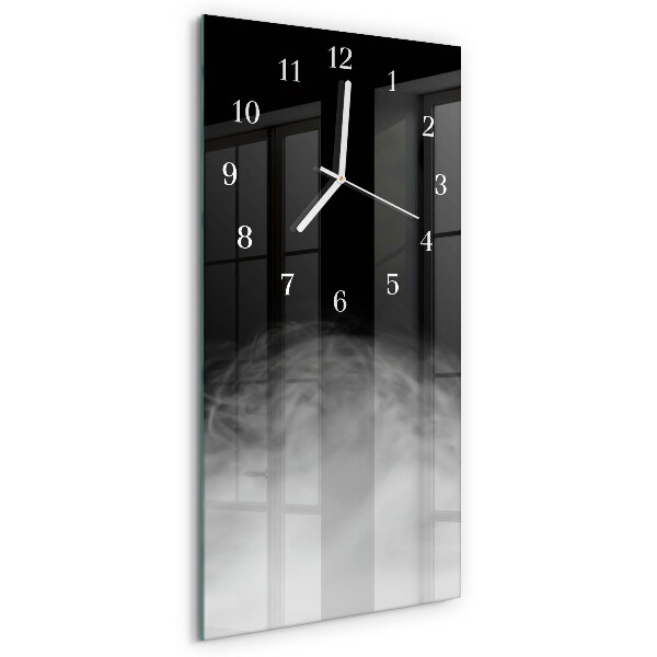 Vertical wall clock Smoke