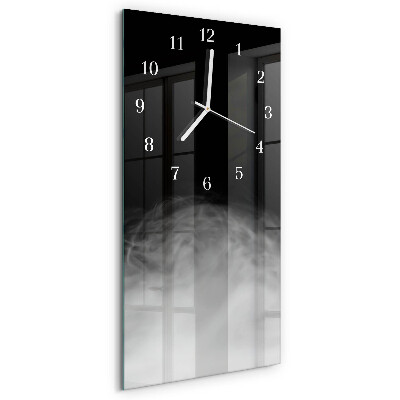 Vertical wall clock Smoke