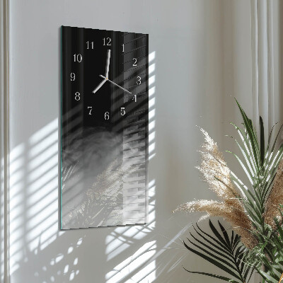 Vertical wall clock Smoke