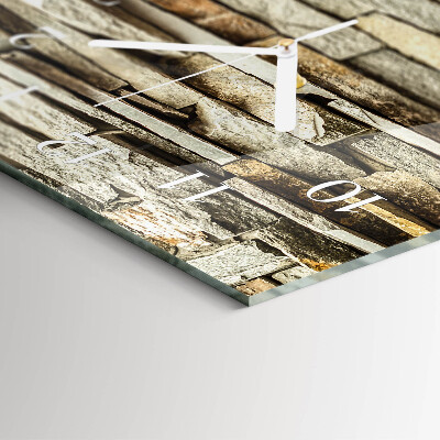 Vertical wall clock Stones
