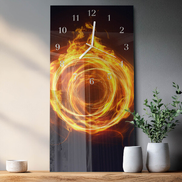 Vertical wall clock Vortex