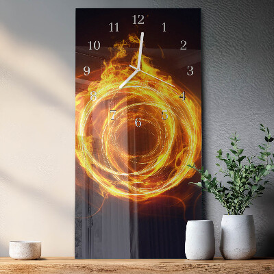 Vertical wall clock Vortex