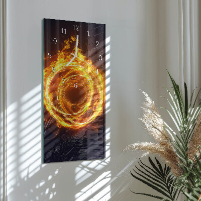 Vertical wall clock Vortex