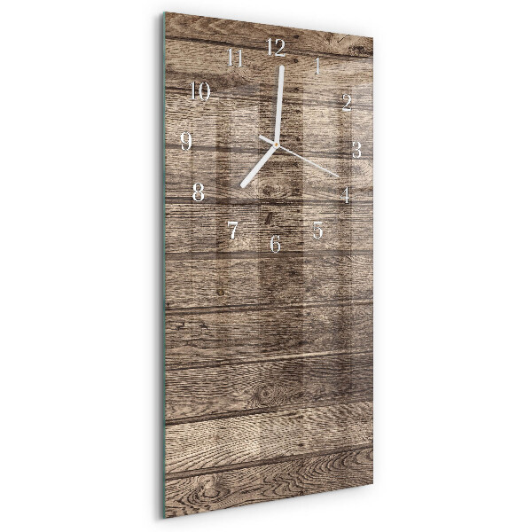 Vertical wall clock Wood