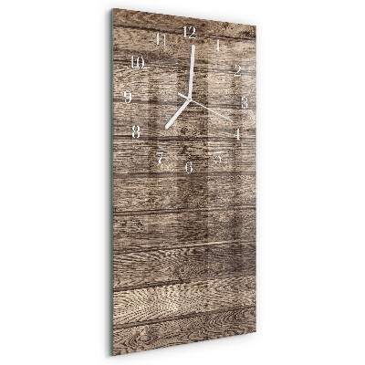 Vertical wall clock Wood