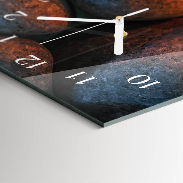 Vertical wall clock Stones