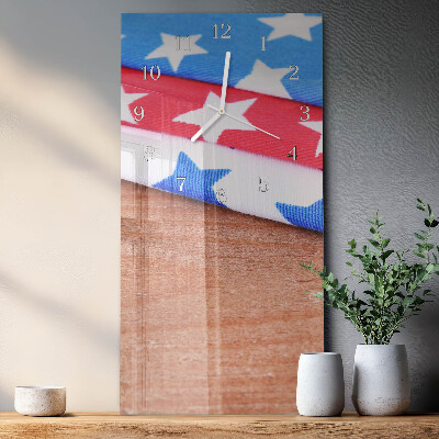 Vertical wall clock Tablecloths