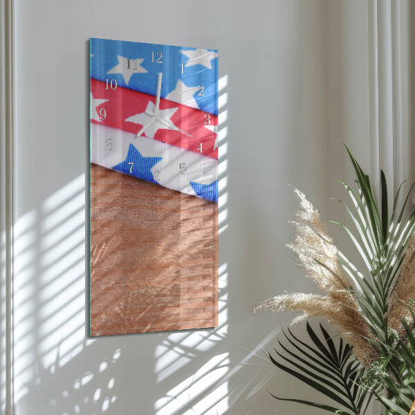 Vertical wall clock Tablecloths
