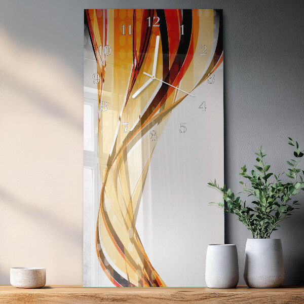 Vertical wall clock Abstraction