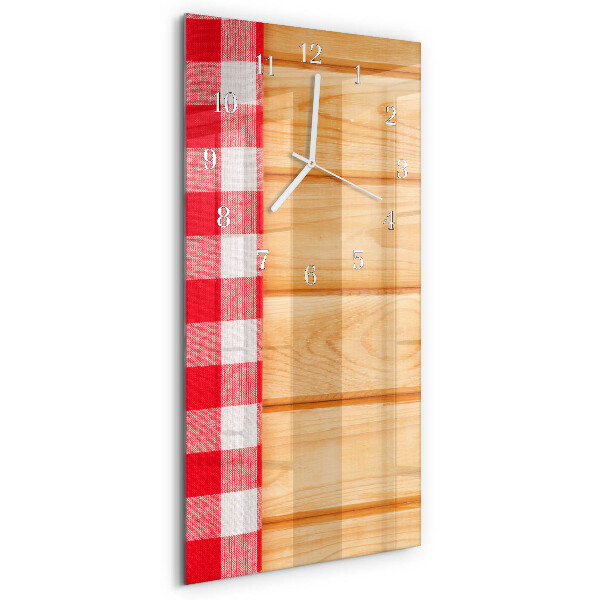 Vertical wall clock Table
