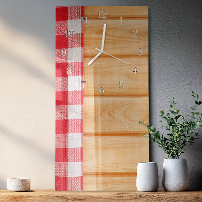 Vertical wall clock Table