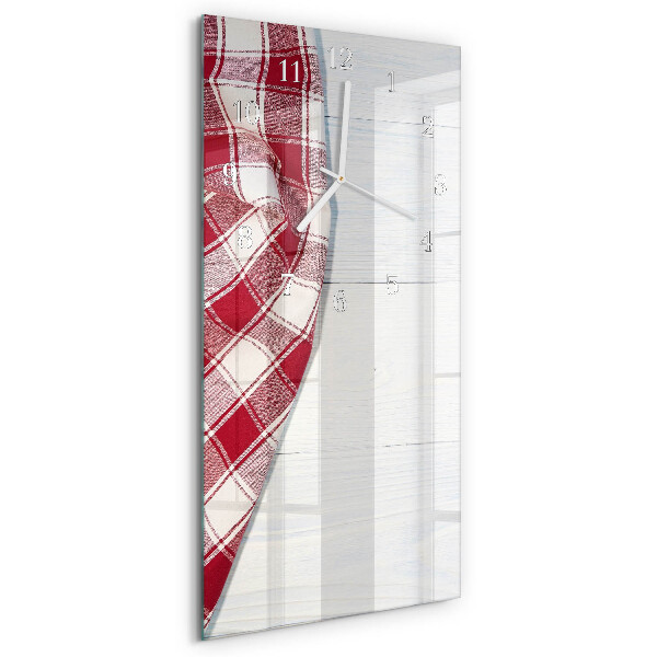 Vertical wall clock Tablecloth