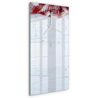 Vertical wall clock Table