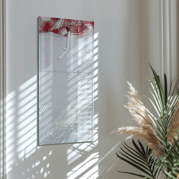 Vertical wall clock Table
