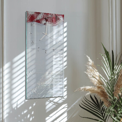 Vertical wall clock Table