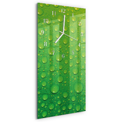 Vertical wall clock Drops
