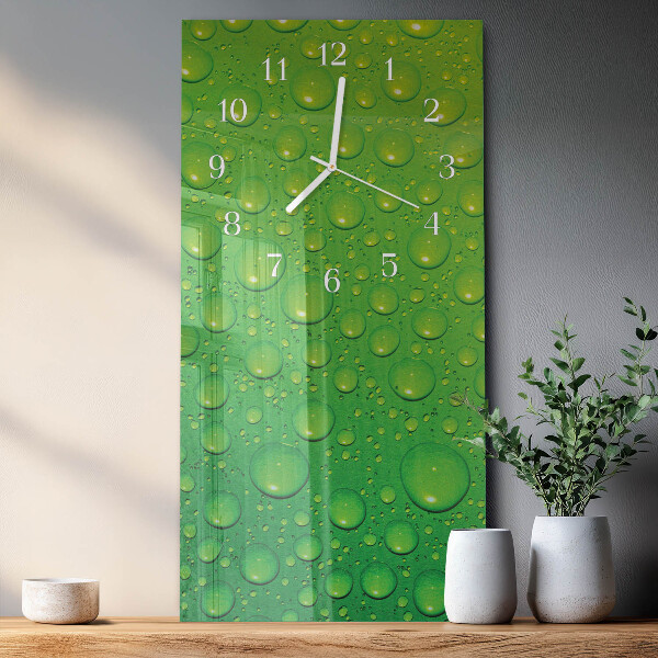 Vertical wall clock Drops