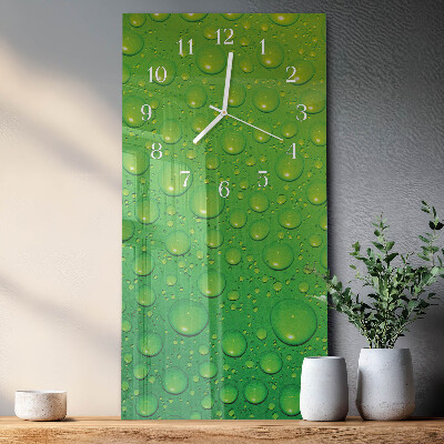 Vertical wall clock Drops