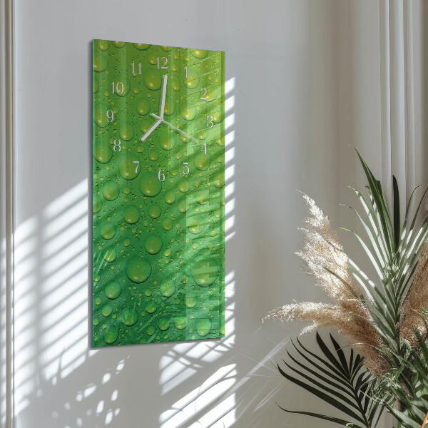 Vertical wall clock Drops