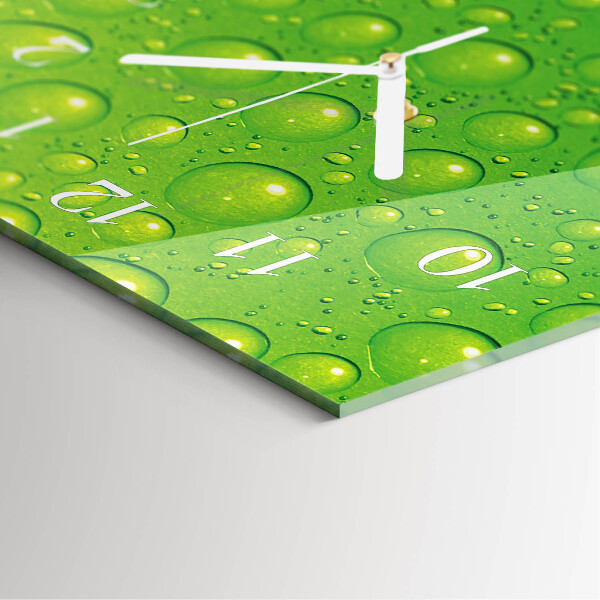 Vertical wall clock Drops