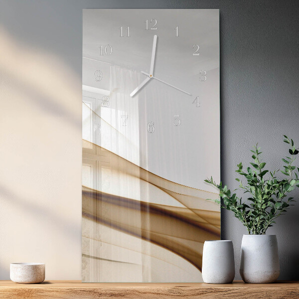 Vertical wall clock Abstraction