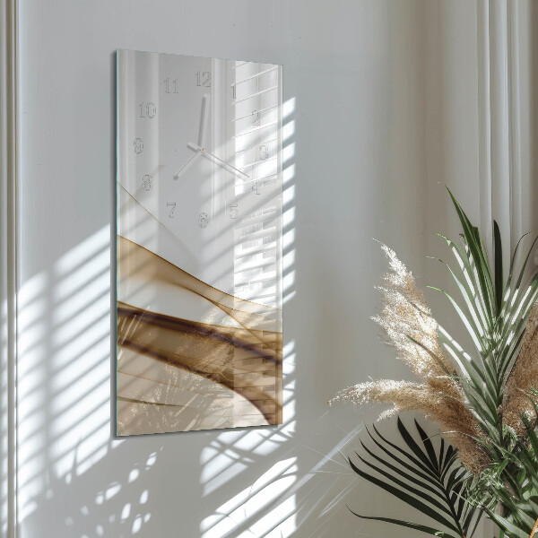 Vertical wall clock Abstraction