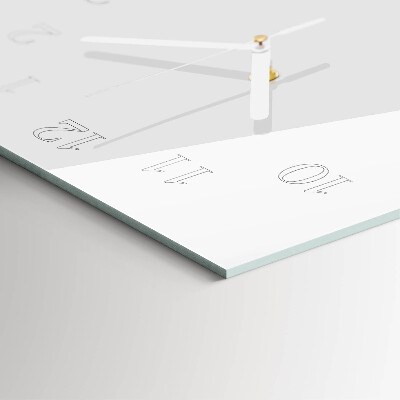 Vertical wall clock Abstraction