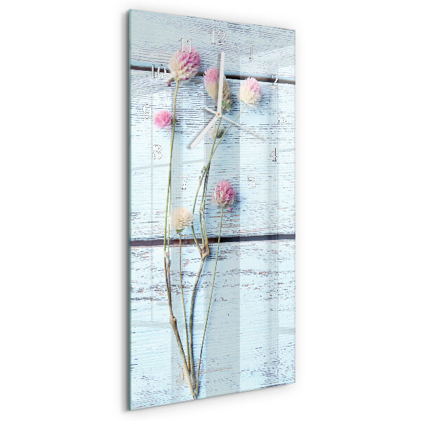 Vertical wall clock Clover