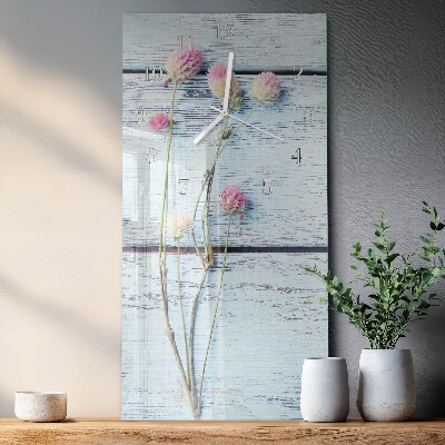Vertical wall clock Clover