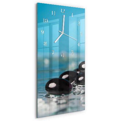 Vertical wall clock Stones