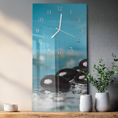 Vertical wall clock Stones