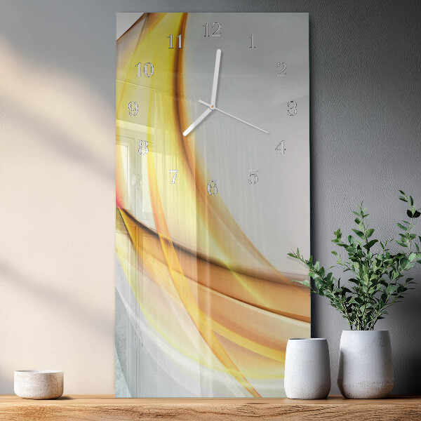 Vertical wall clock Abstraction