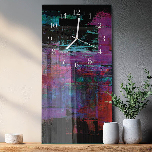Vertical wall clock Piece
