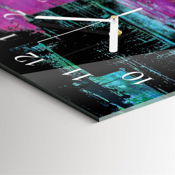 Vertical wall clock Piece