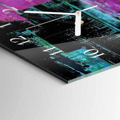Vertical wall clock Piece