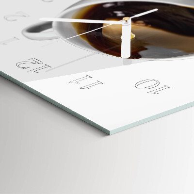 Vertical wall clock Coffee