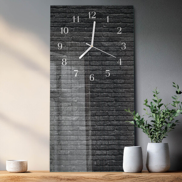 Vertical wall clock Clinker