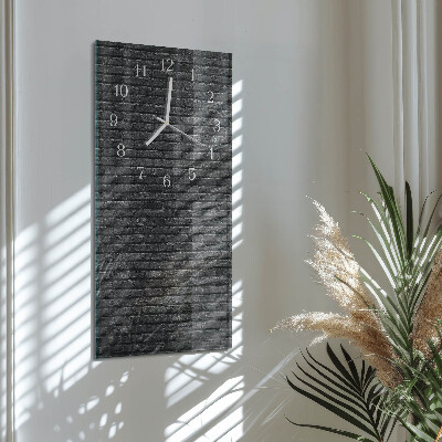 Vertical wall clock Clinker