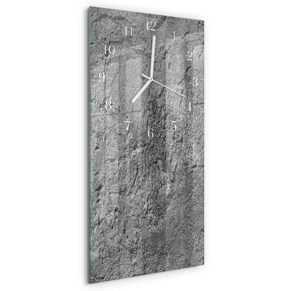 Vertical wall clock Concrete Wall